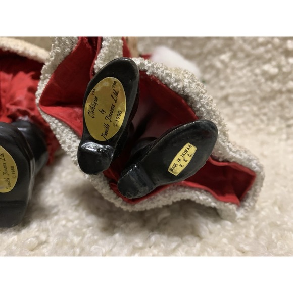 1990 Clothtique Possible Dreams 10" Mrs. Claus And Santa Set Of 2 Vintage - Picture 8 of 8